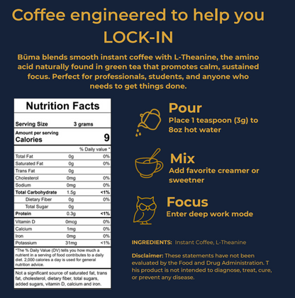 Būma Premium Focus Coffee