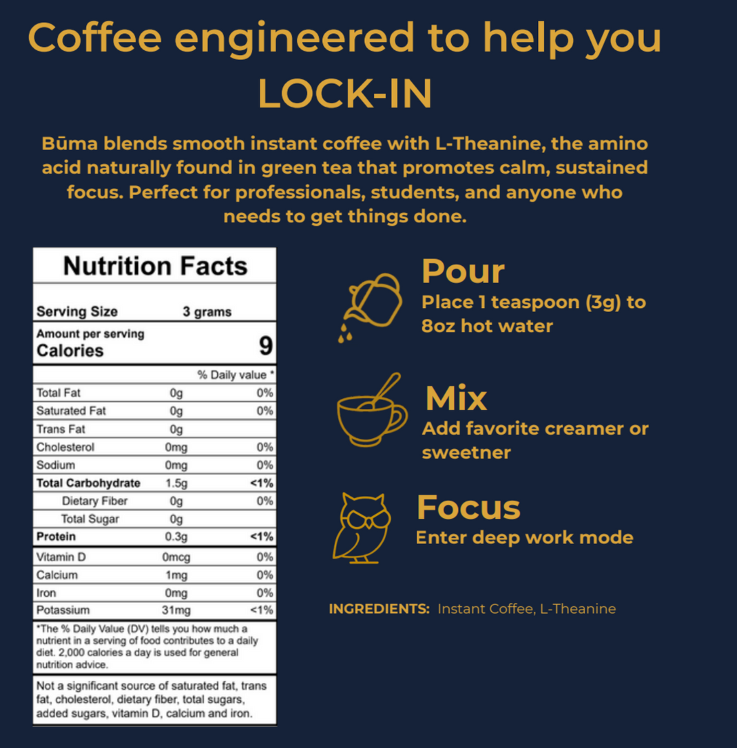 Coffee for Calm, All-Day Energy – Būma